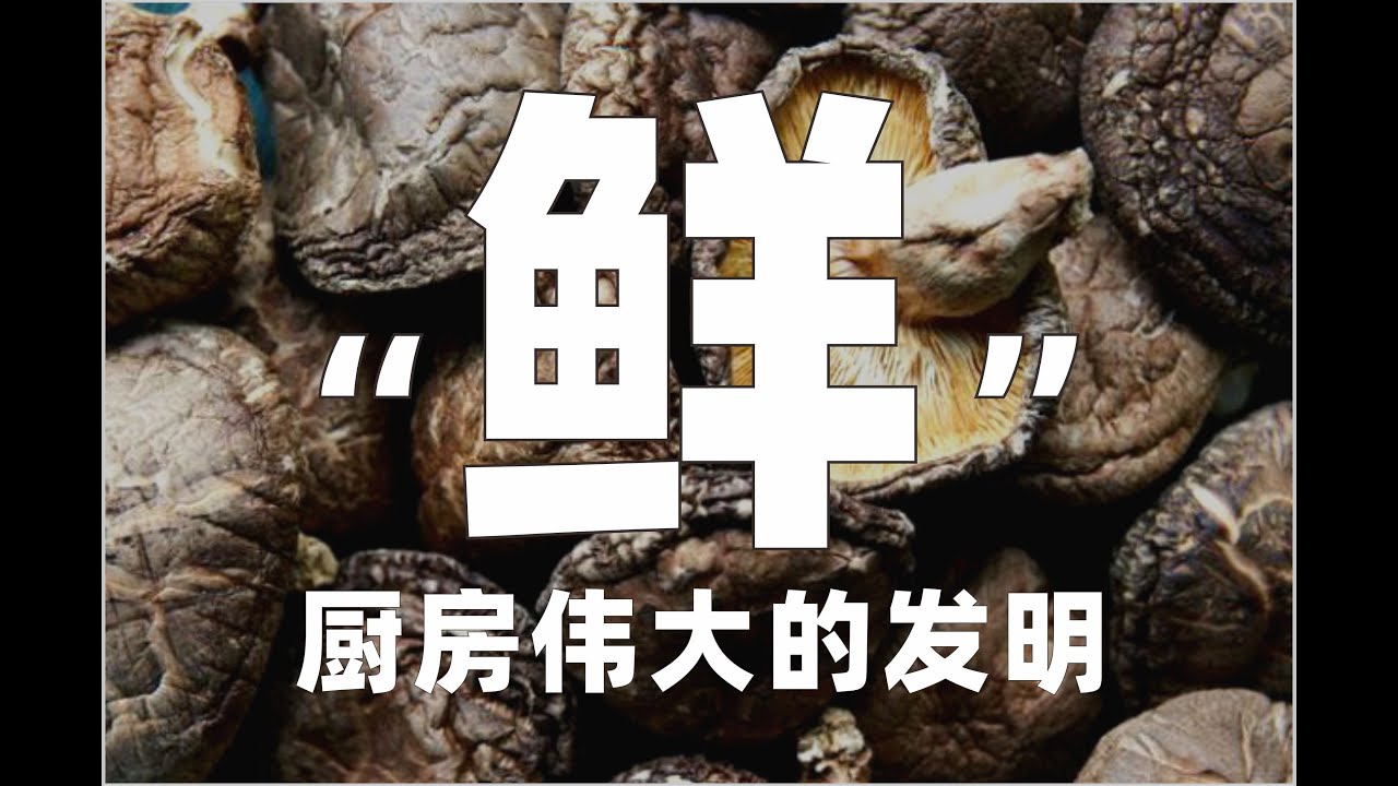 鲜，现代烹饪伟大的发明，鲜味调味品综述。