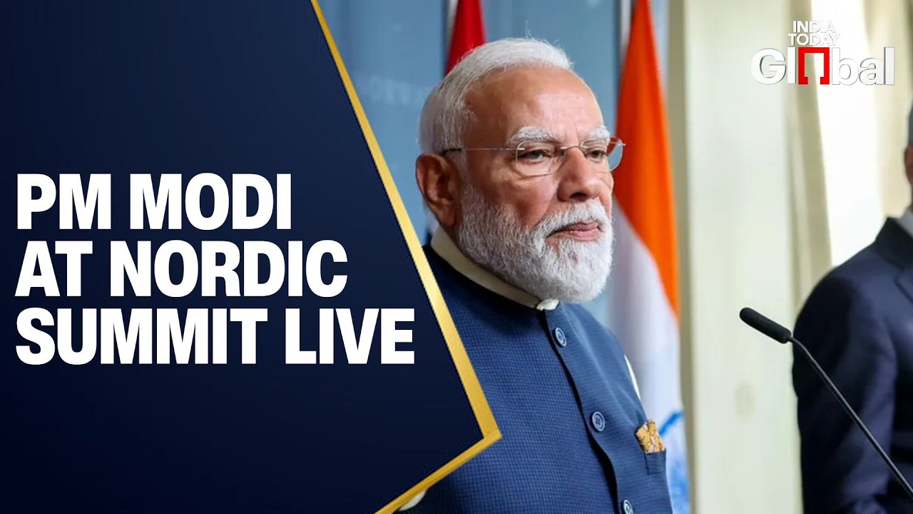 LIVE: PM Modi Joins Nordic Leaders for Key Summit Talks in Norway