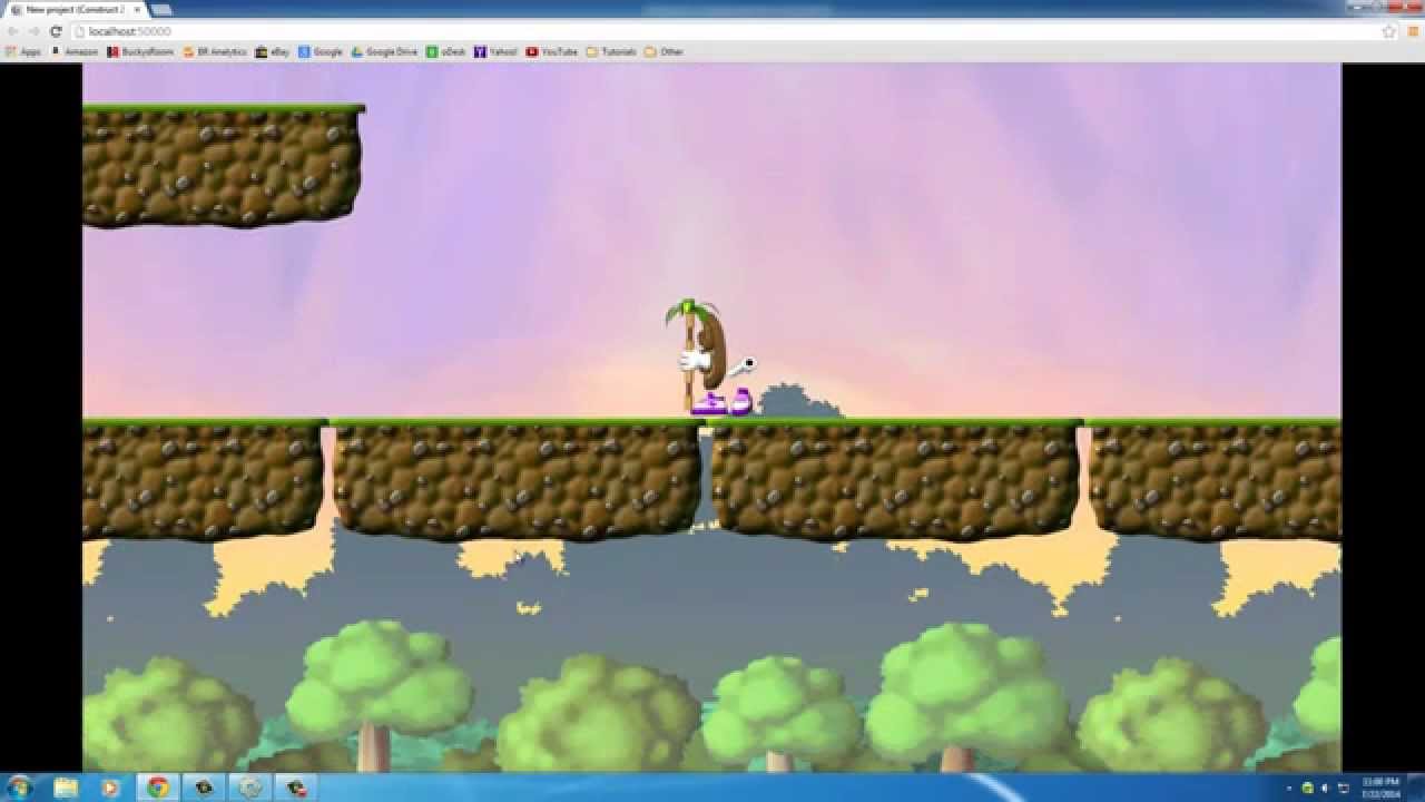 Platform Game Development w/ Construct 2 - 12 - Animating Jumping