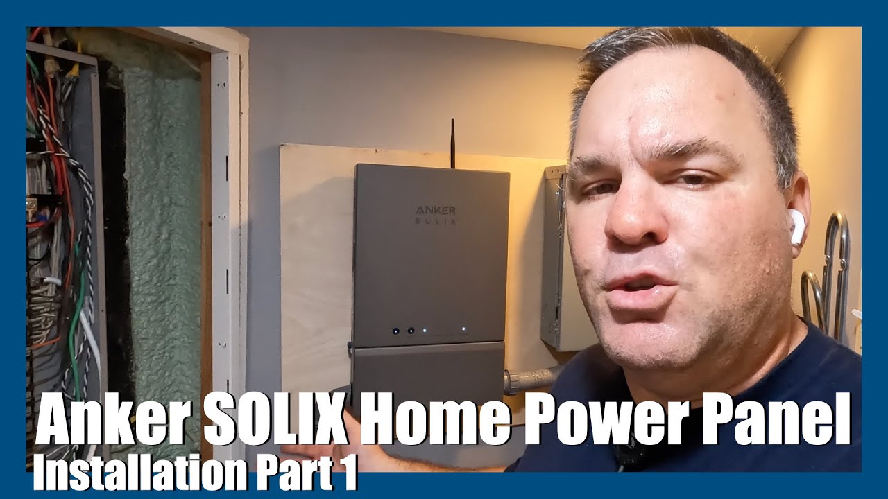 Anker SOLIX Home Power Panel Install Part 1 