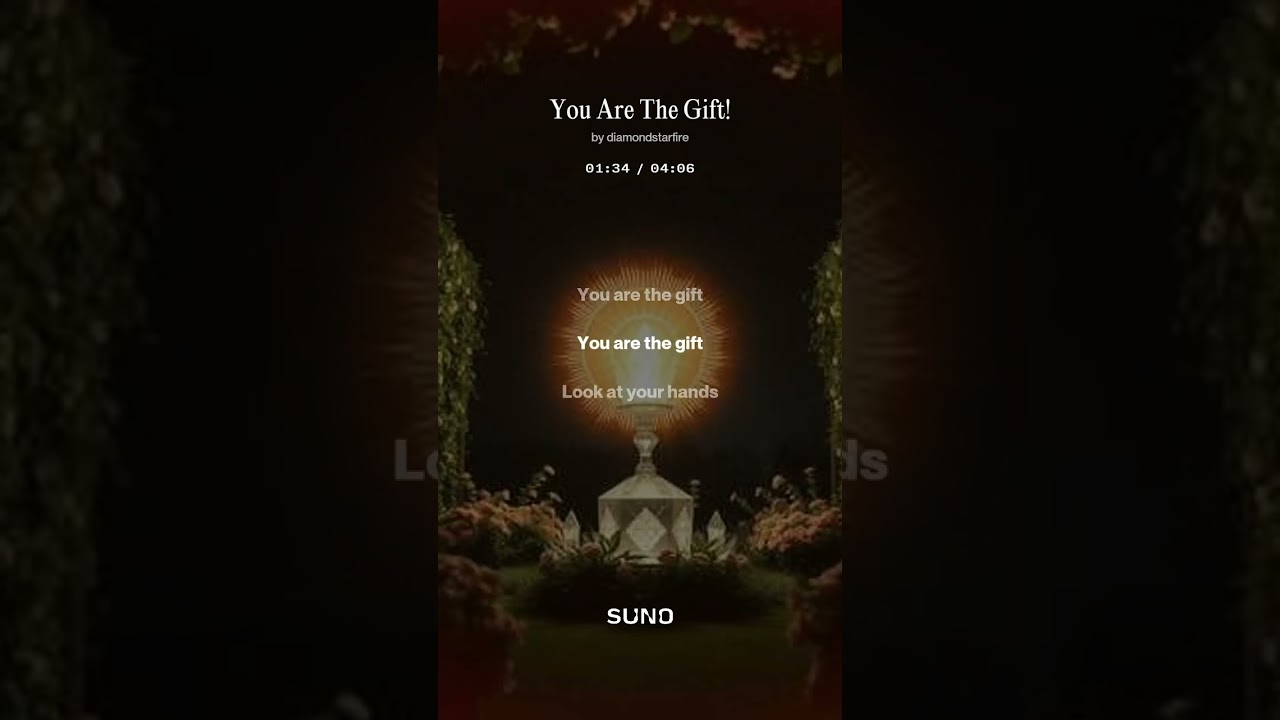 You Are The Gift! #highvibes #consciouslove #5dmusic #newearth #unityforhumanity