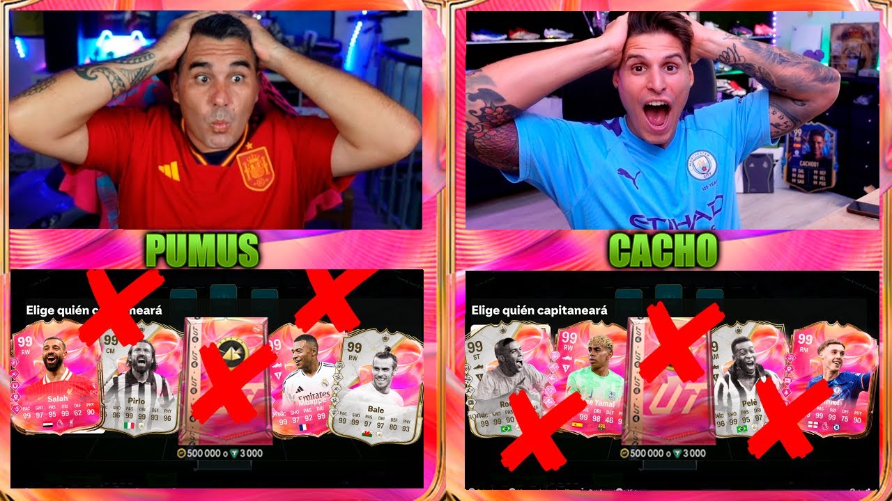FUT DRAFT MILLONARIO VS CACHO DESCARTANDO 11 FUTTIES !!!