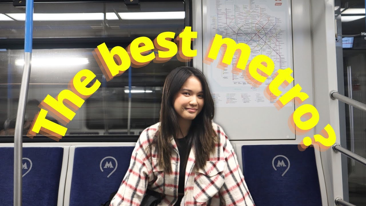 Top 15 Moscow metro stations tour!! 🚇 😁🙌🚄