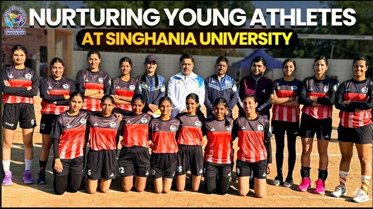 Supporting Young Athletes at Singhania University | Ft. Vijay&rsquo;s Testimonial