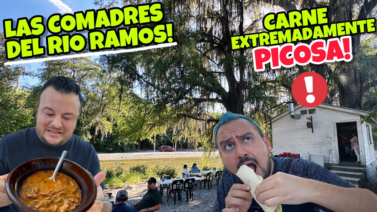 Probando la comida MÁS VIRAL alado del RÍO Las COMADRES