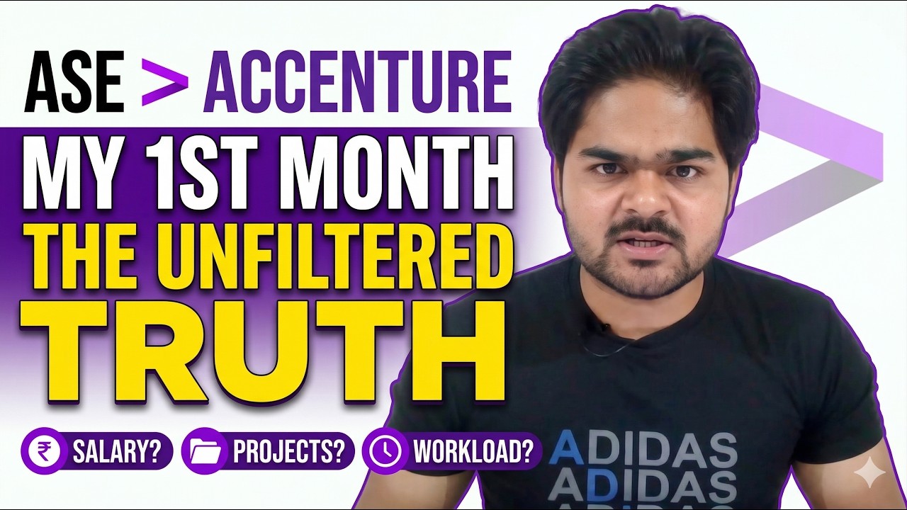 Surviving My First Month at Accenture | Truth About Projects, Growth & Training