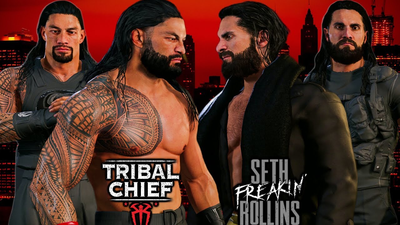 WWE 2K22 Tribal KING Vs The Visionary Gameplay - WWE 2K22 Live Gameplay