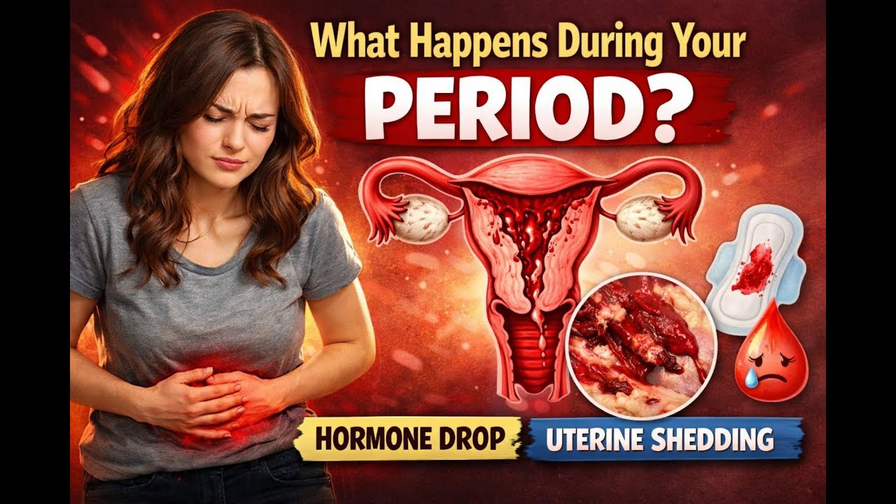 What Happens During Your Period? | Menstrual Cycle Explained (Days 1–7)