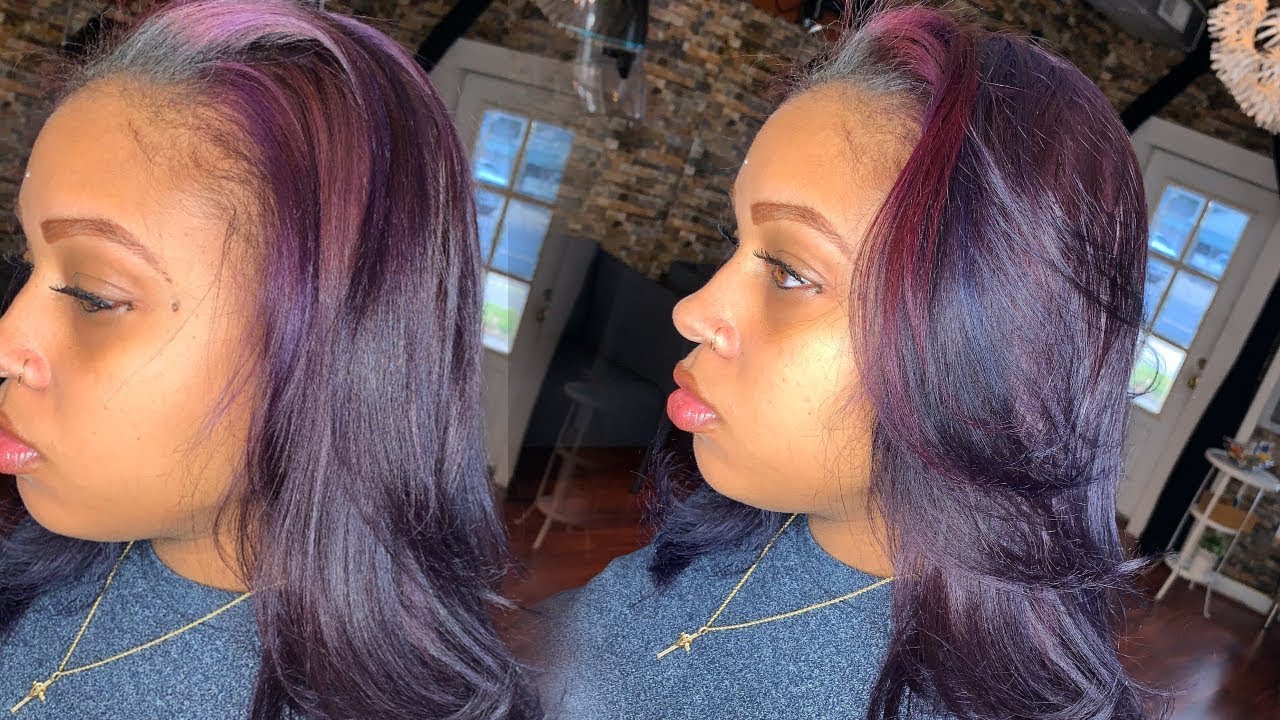 PURPLE HAIR ANYONE? BLEACH & COLOR