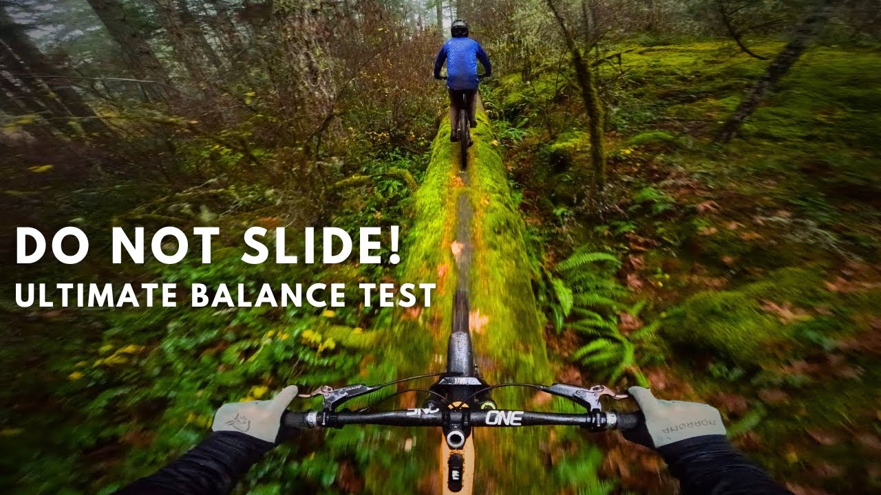 Riding on an abandoned pipeline to get to this epic trail...