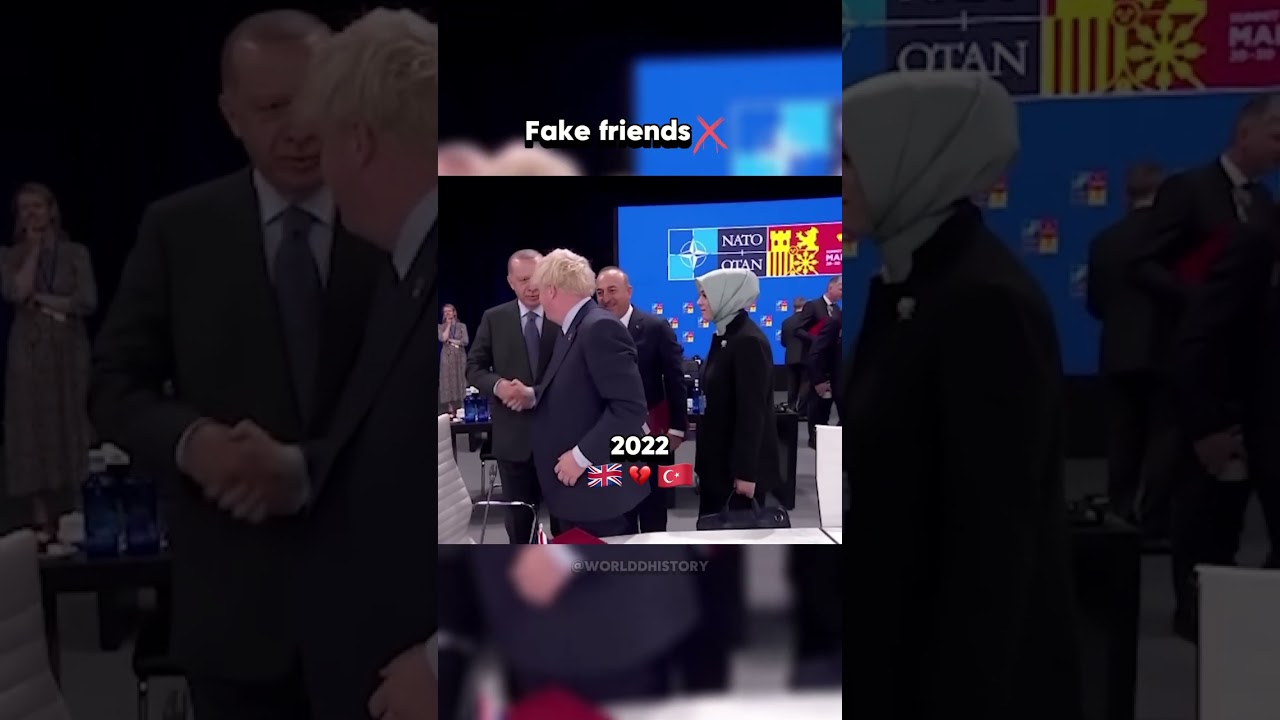 Two Different Bonds: Erdogan & Boris or Trump & Putin? Diplomacy or Friendship?#putin #trump #shorts
