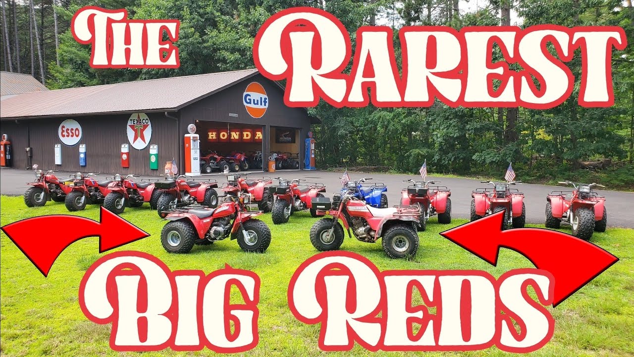 The Rarest Big Reds - 1982-1988 Honda Big Red Comparison, Evaluation and Analysis