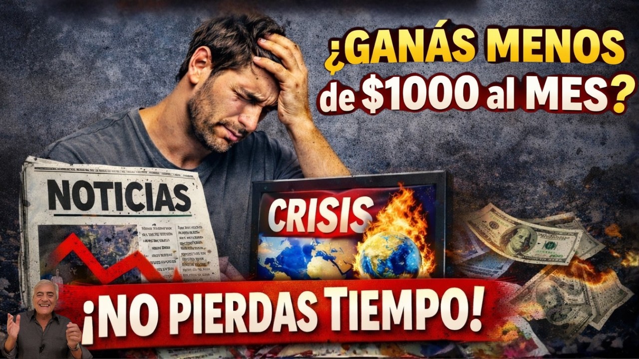 &iquest;GANAS MENOS DE 1000 D&Oacute;LARES? &iexcl;No pierdas tiempo!