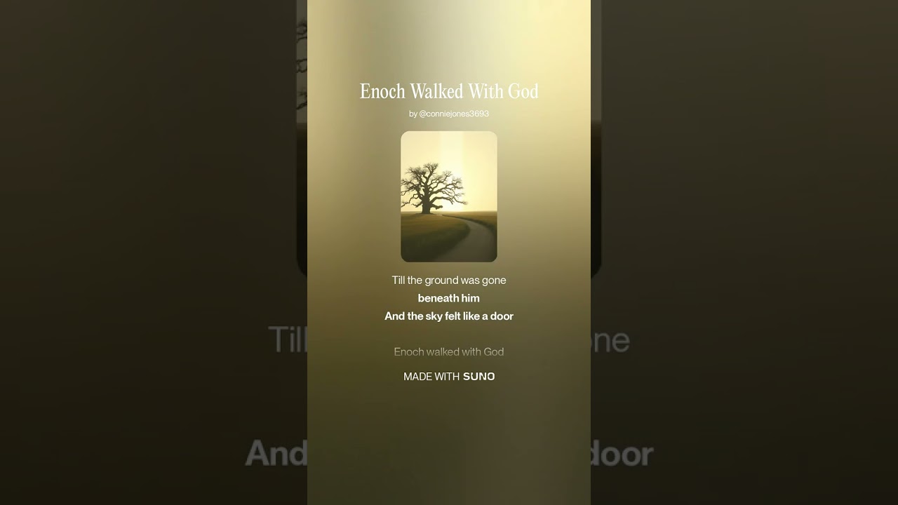 Genesis 5:22-24 KJV Enoch Walked With God 