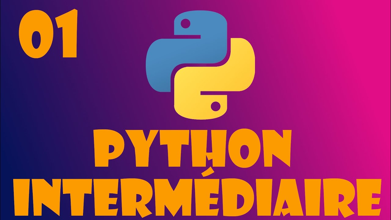 Python Interm&eacute;diaire : 01 - Introduction