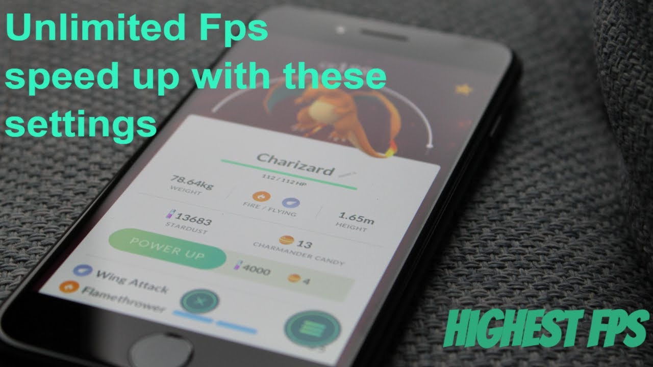 Speed up your Pokemon GO at highest fps no lag no loading smoothly fixed