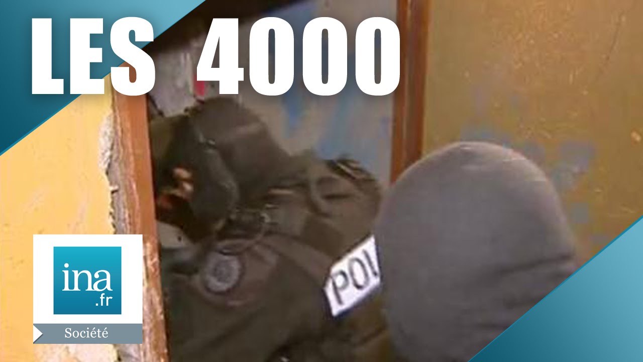 Opération de police à la cité des 4000 à La Courneuve | Archive INA