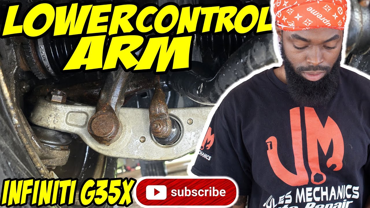 How to Replace Front Lower Control Arms 2003-2007 Infiniti G35