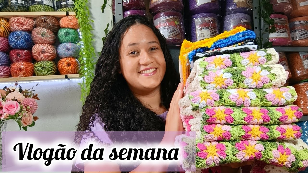 💥TUDO QUE EU CONSEGUI PRODUZIR EM UMA SEMANA//PRODUÇÃO DA SEMANA #croche 