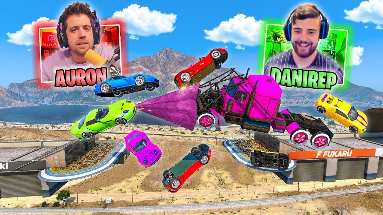 CARA A CARA CON AURONPLAY Y AMIGOS! ENFADOS INCREIBLES!! - GTA 5 ONLINE