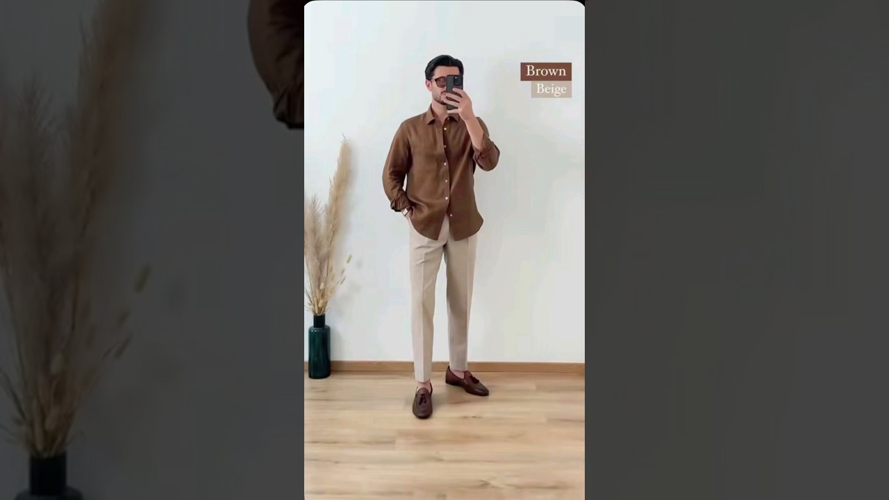 Best combination for gen-z.Beige &brown(perfect combo)