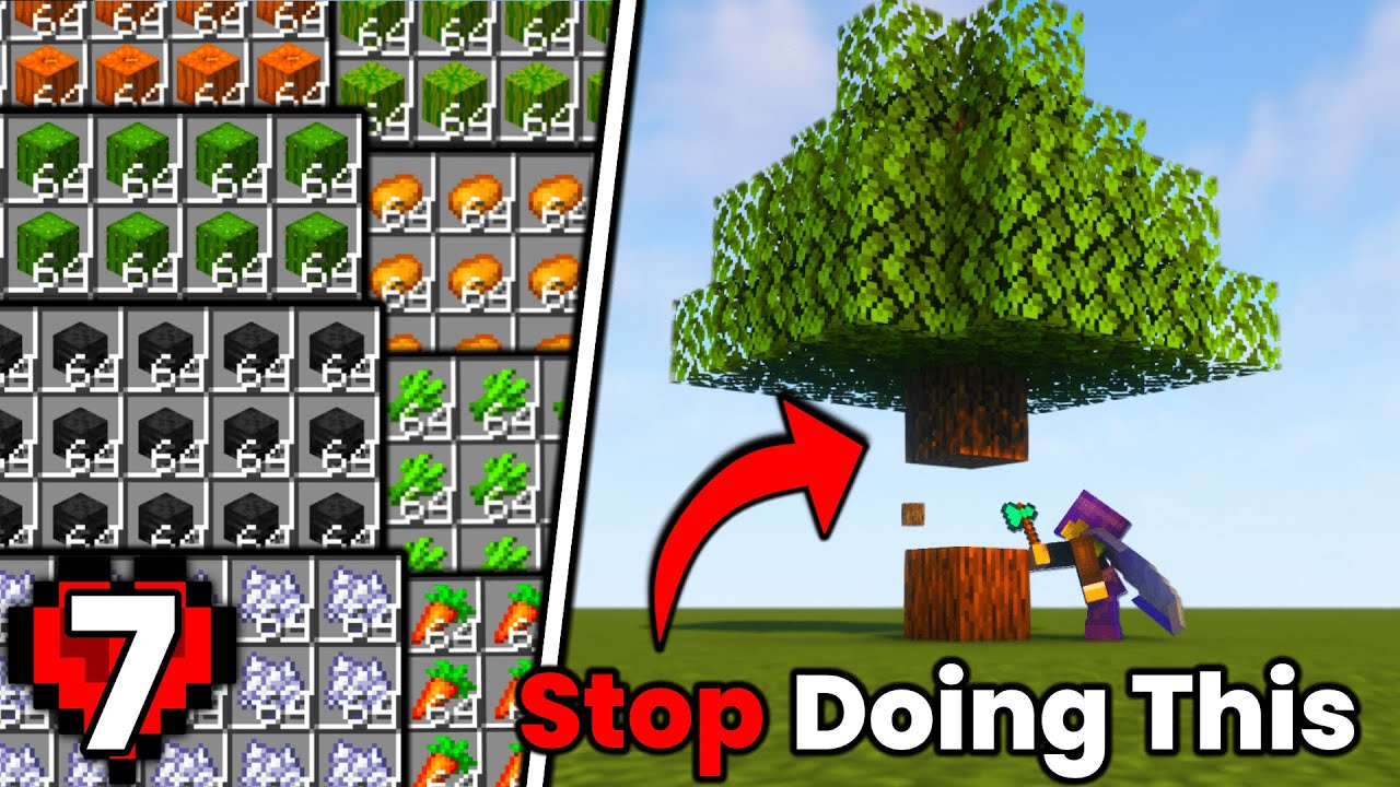 I Built 10 INSANE AUTOMATIC Farms in Minecraft Hardcore (#7)