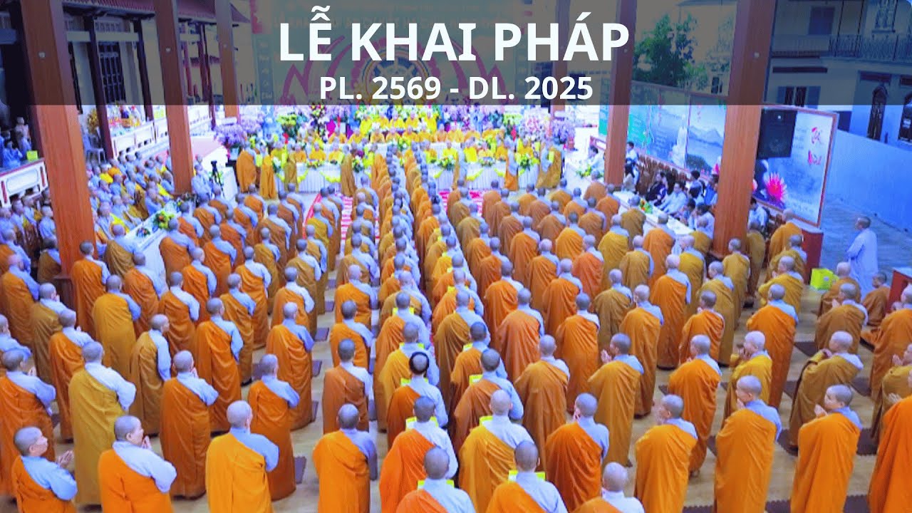 LỄ KHAI PHÁP AN CƯ KIẾT HẠ PL. 2569 - DL.2025 | Phật Sự CHÙA HƯNG THIỀN