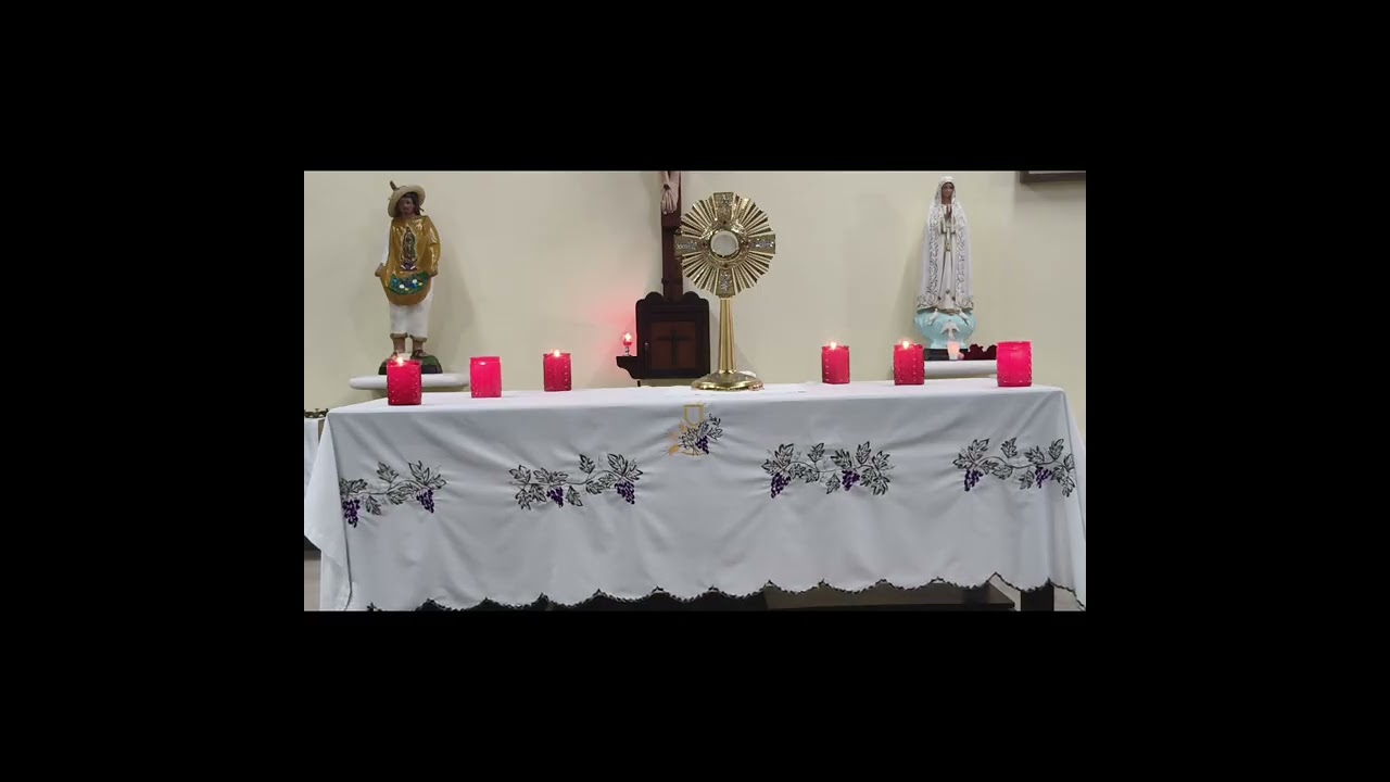 Hora santa, hoy jueves 19 de febrero 2026 (Cozumel Q.Roo)