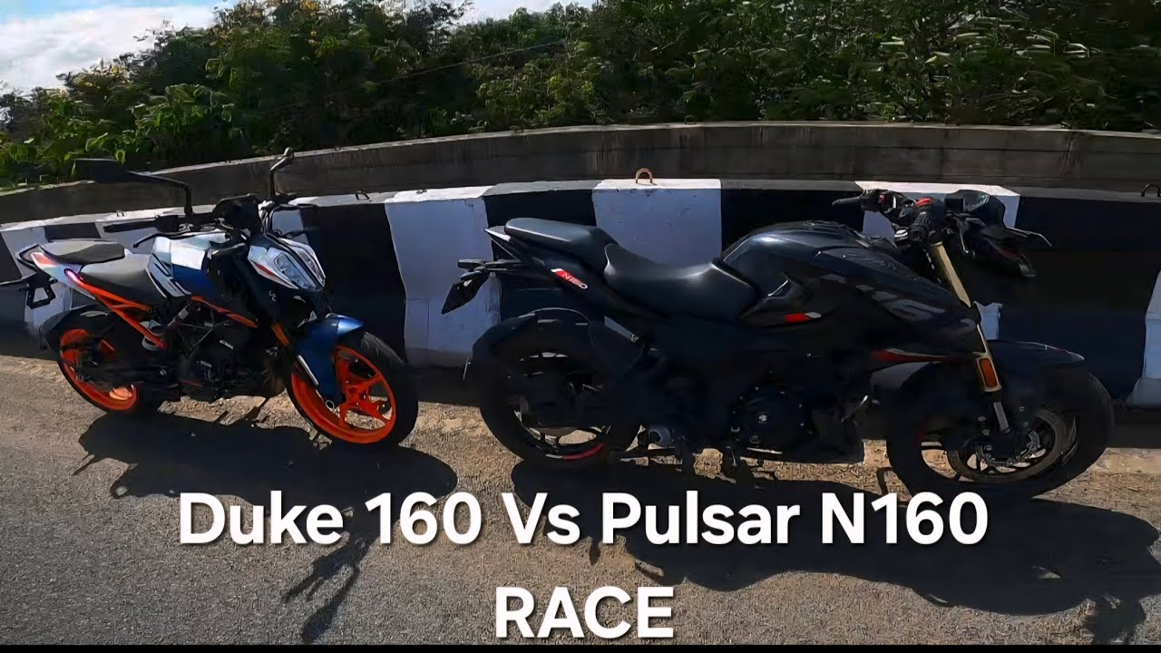 Duke 160 Vs Pulsar N160 Race | TopEnd 