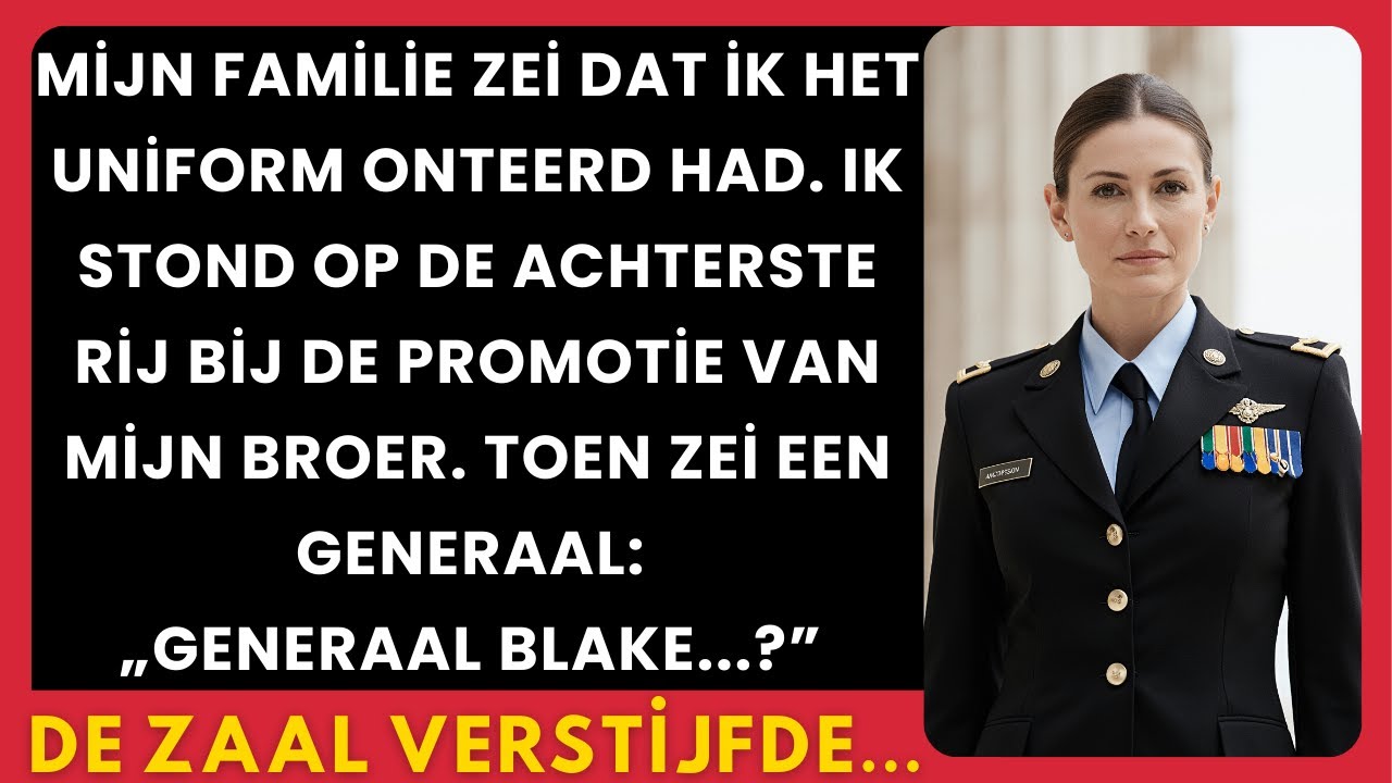 Familie Zei Dat Ik Had Gefaald—Toen Kijkt Een Generaal Naar Mij En Zegt: ‘Mevrouw, Het Is Een Eer’