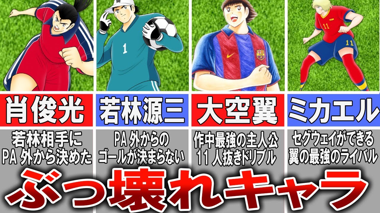 【キャプテン翼】強すぎて作品を崩壊させてしまったキャラ5選【ゆっくり解説】
