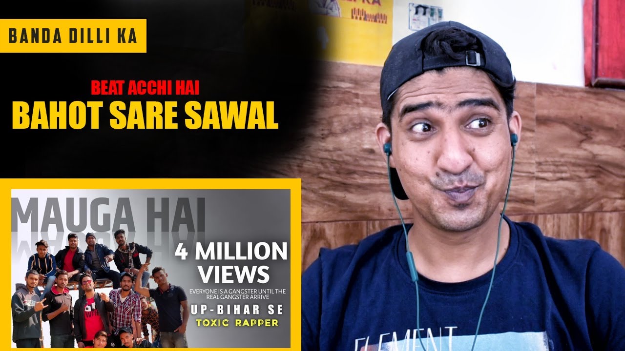 MAUGA HAI | DISS TO PAPA RAP | DISS TO CHACHA RAP | TOXIC RAPPER | UP & BIHAR | REACTION | BANDADKA