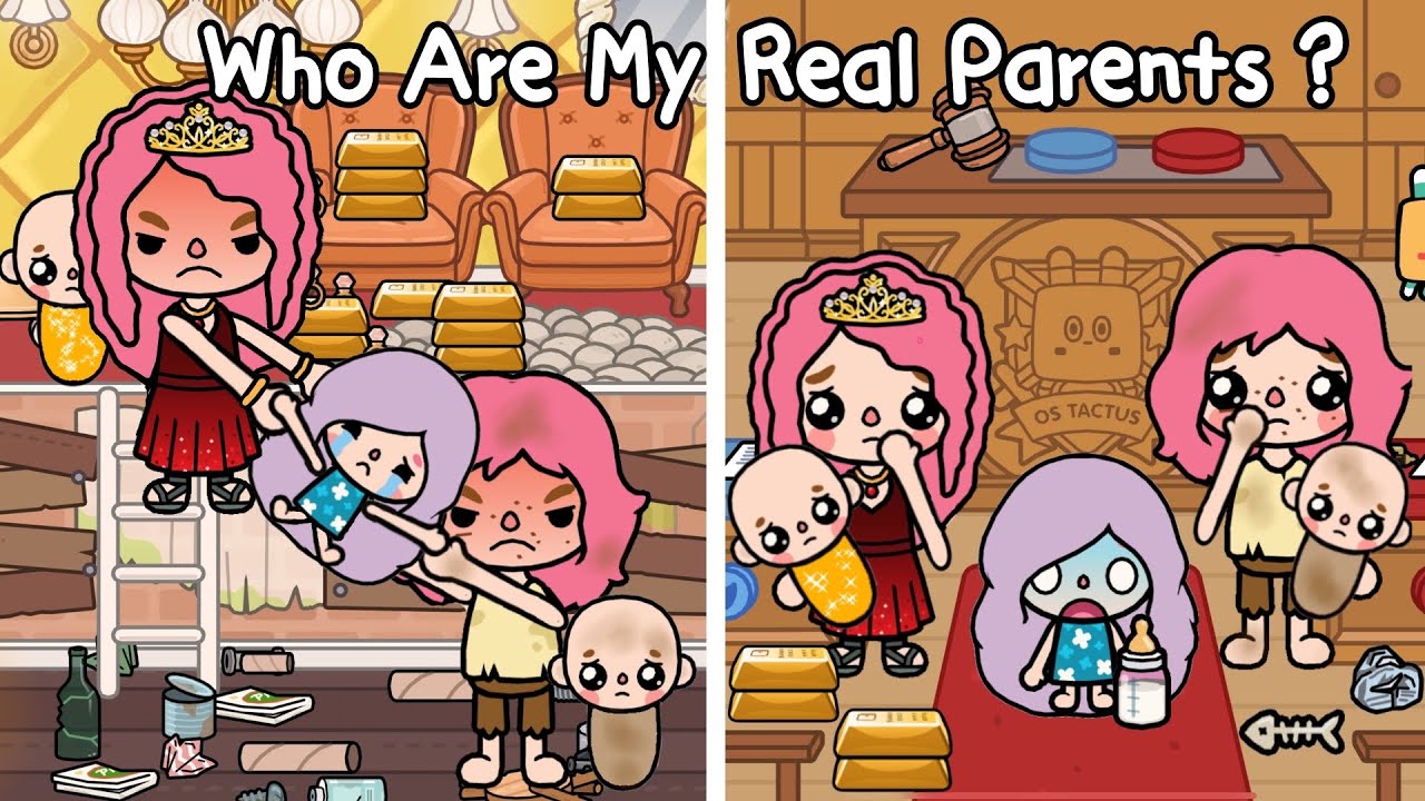 Who Are My Real Parents, Rich or Poor?🥺👨‍👩‍👧 Sad Story | Toca Life World  | Toca Boca