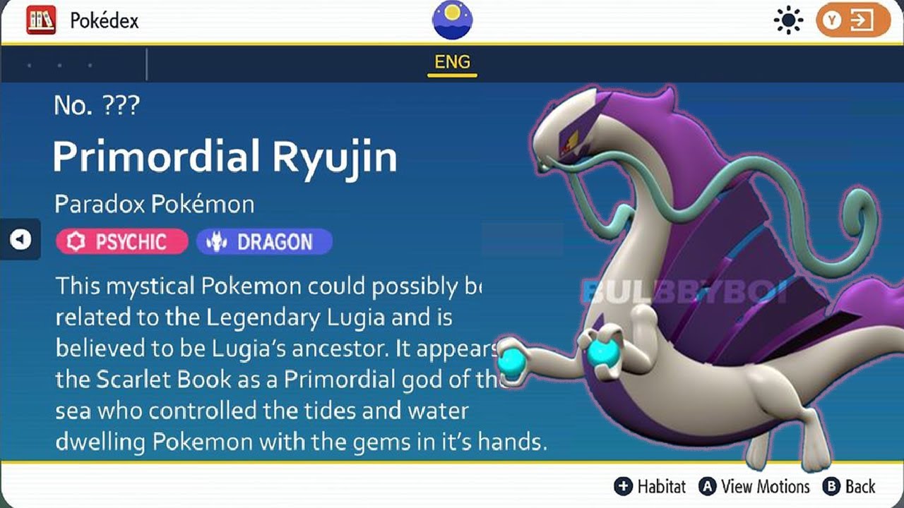 Paradox Pokemon для DLC
