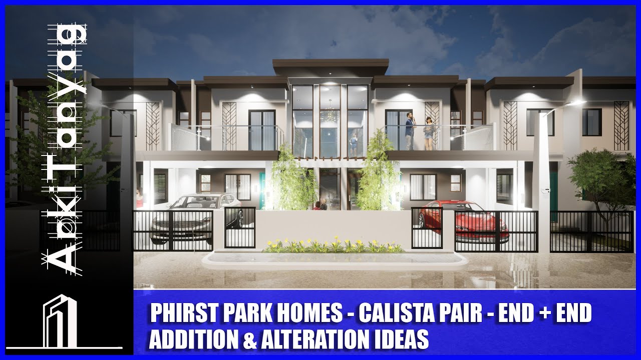 PHirst Park Homes - Calista Pair - End + End with Swimming Pool | House Design Ideas | ArkiTanyag