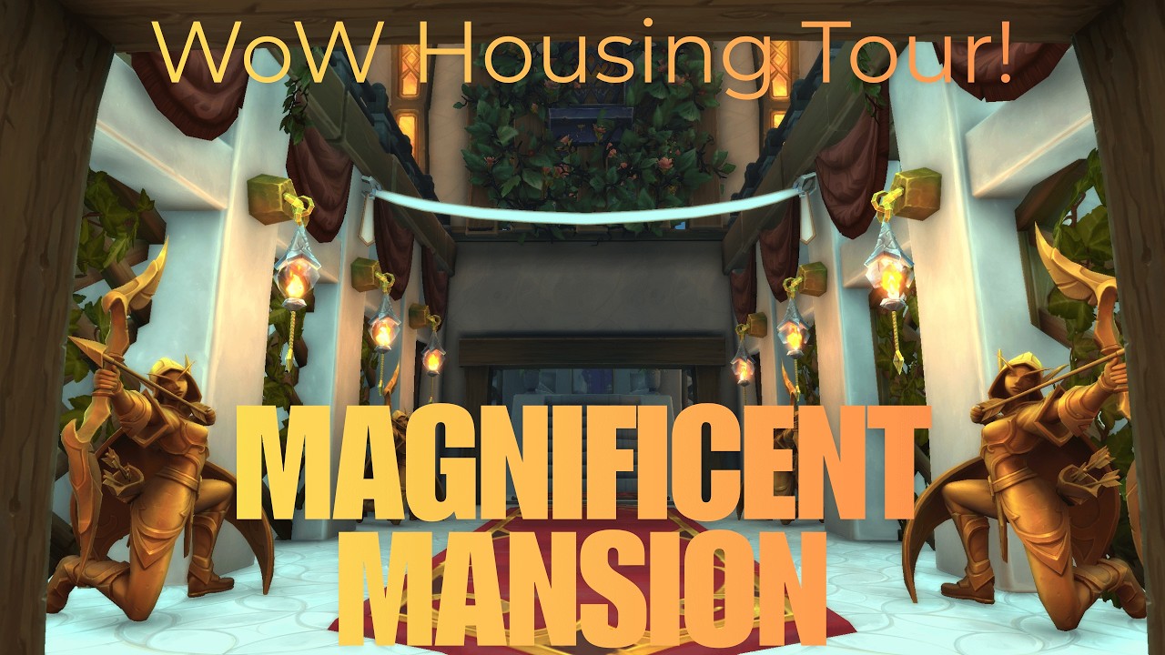 Most Amazing Mansion | WoW Housing Tour