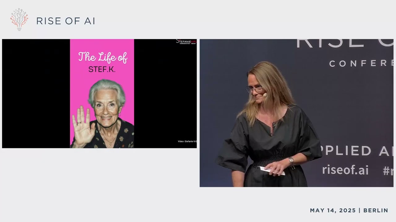Art in the Age of Algorithms – Stefanie Krüll | Rise of AI Conference 2025