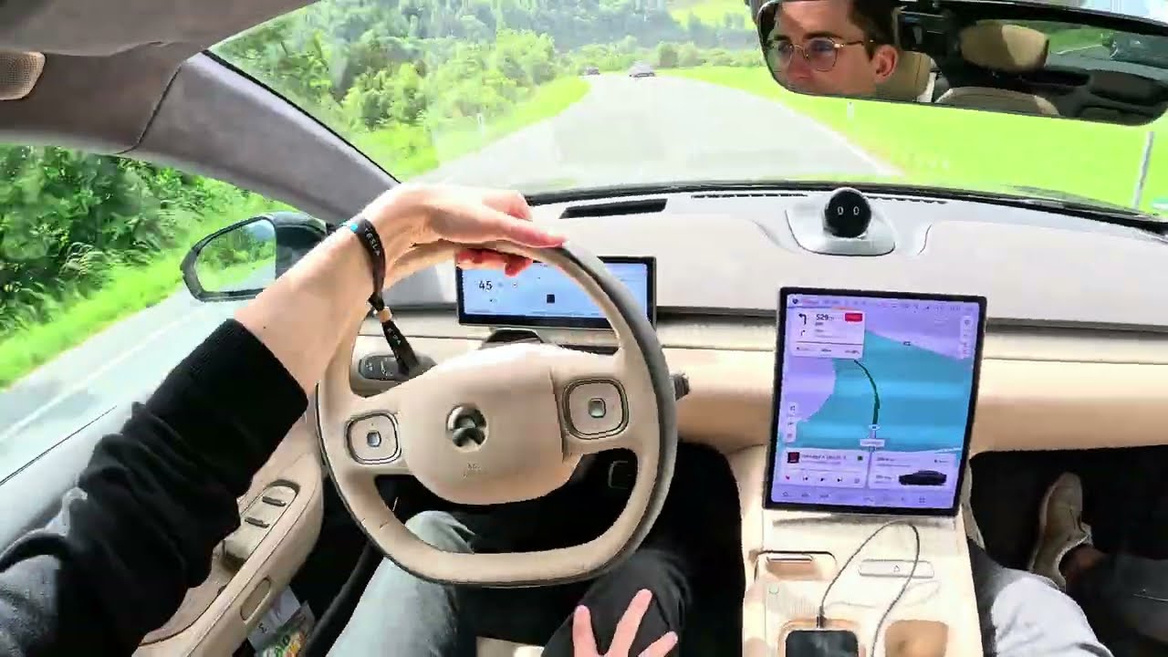 Rekordfahrt im NIO ET7: 800 km, 200 km/h, Batteriewechsel & Kosten
