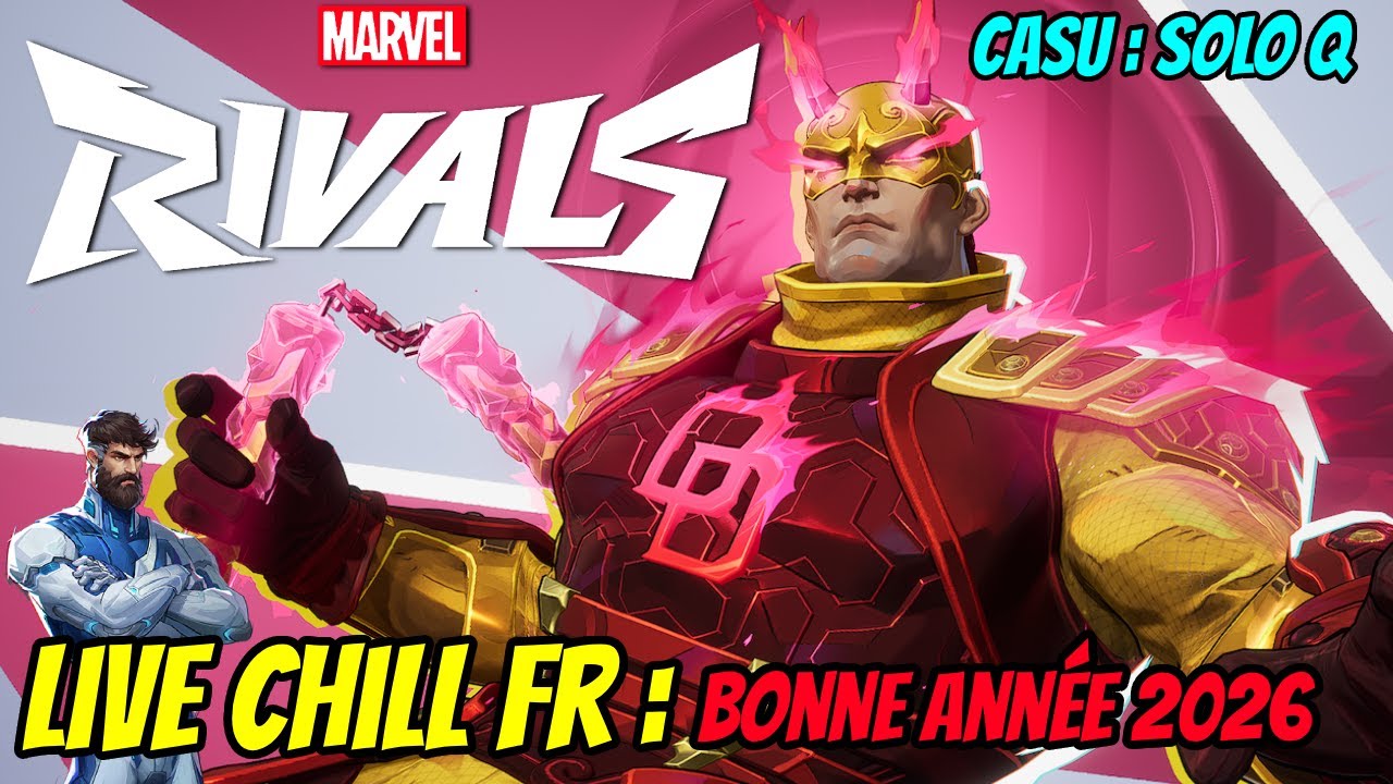 Marvel Rivals FR REDIFFUSION HD : Même avec 118 ping je reste MVP ! Jpp de Daredevil c trop fort !