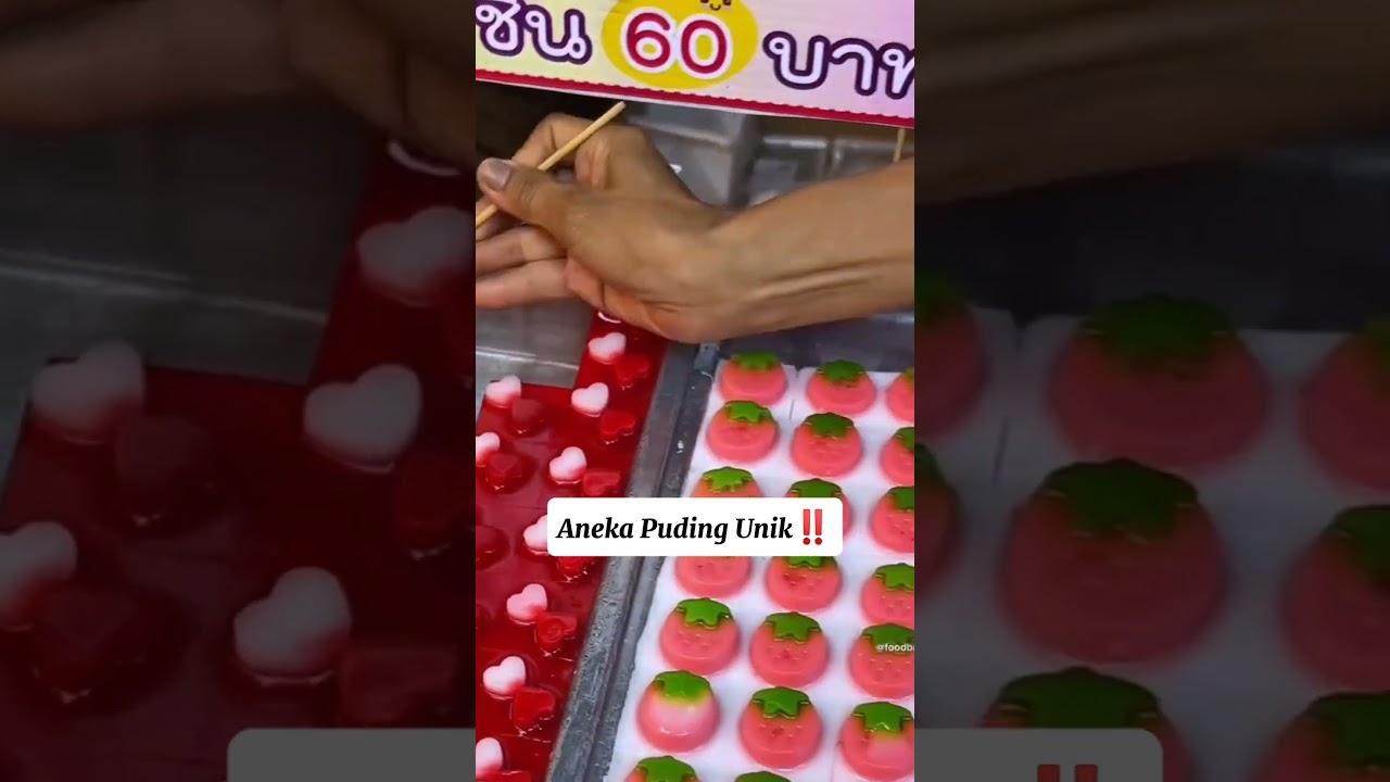 Aneka Puding Unik‼️ #shorts #food #infounik #puding #youtubeshorts #shortvideo #viralshort #fyp