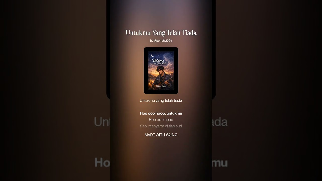 Untukmu Yang Telah Tiada