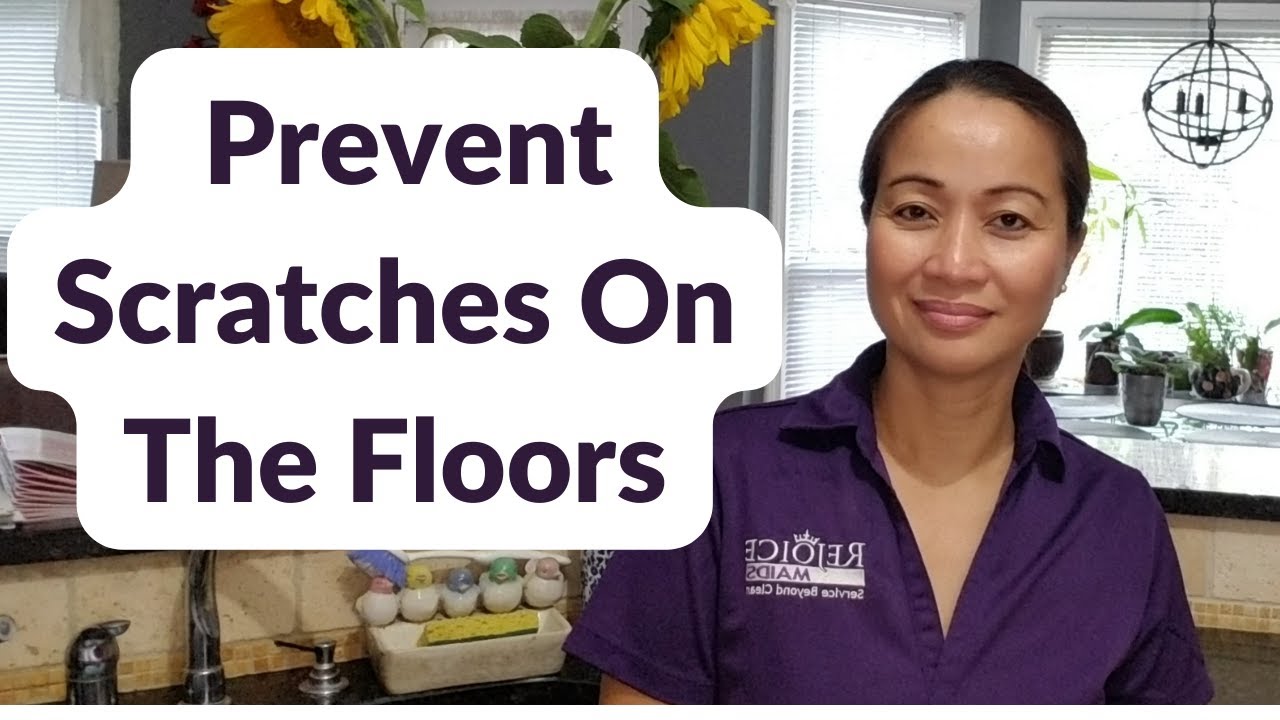 How to prevent scratches on the floors? Self-Adhesive Felt Pads. Scratch Free Floors