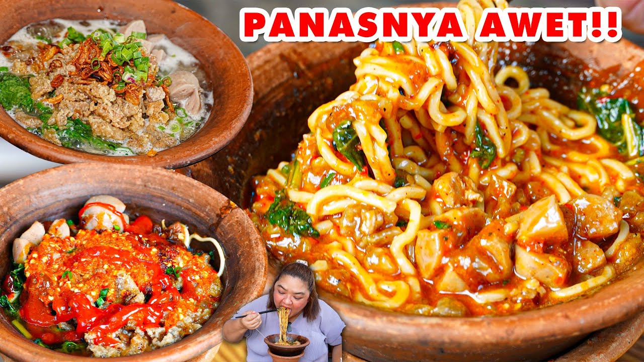 PANAS!! BIBIR MELEPUH MAKAN MIE AYAM COET DI CIBINONG!!