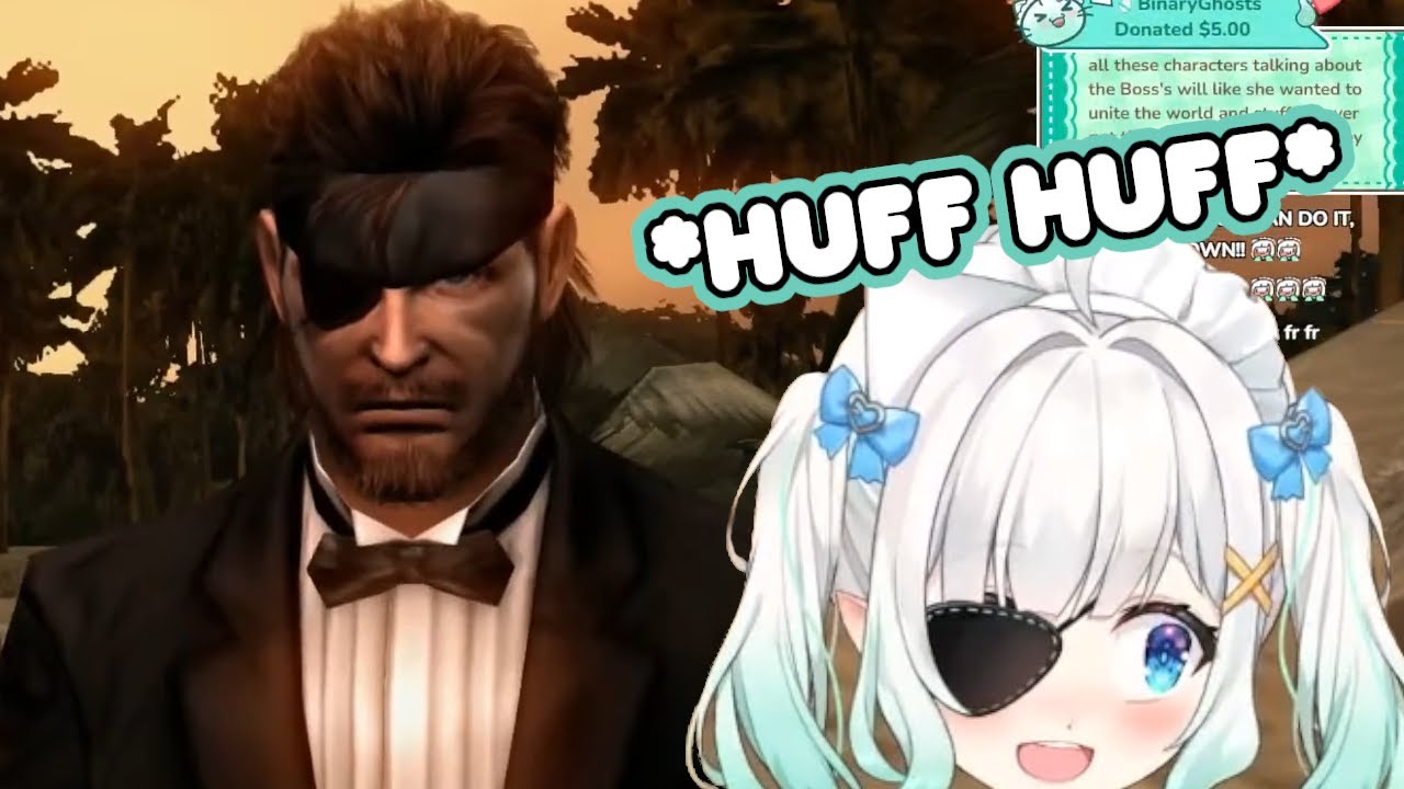 Мята плохо справляется с такседо Снейком【Maid Mint Fantome】