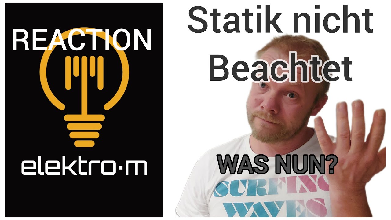Reaction ElektroM /Sohlenbewehrung fehlerhaft