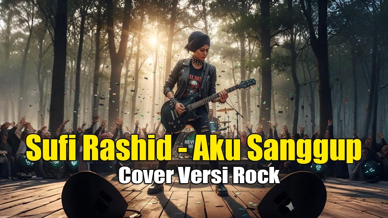 Sufi Rashid - Aku Sanggup | Cover Versi Rock Modern (LIRIK)