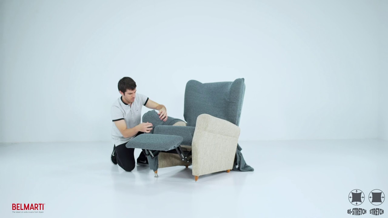 Funda sillón relax Orejero - Wing chair recliner cover (BELMARTI)