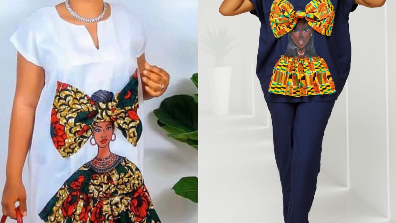 HOW TO MAKE MAMA AFRICA FABRIC STICKER//MADE EASY