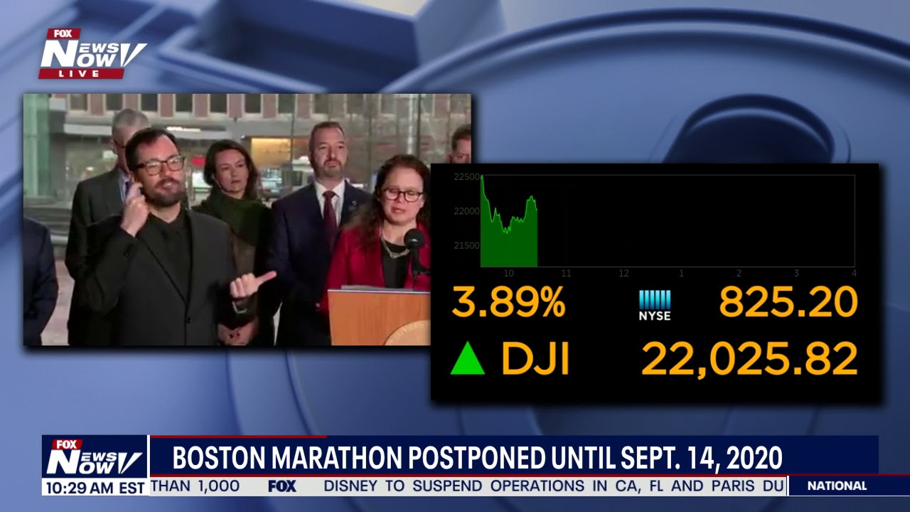 BOSTON MARATHON POSTPONED: Popular marathon pushed to Sept. 14