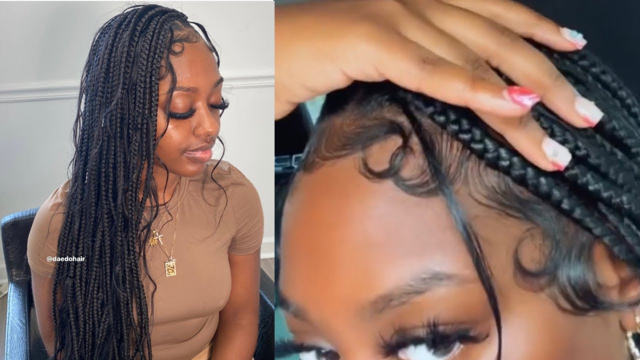 How To Do and Maintain Dramatic Edges With Braided Hairstyles | Tianashannell
